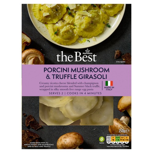 Morrisons The Best Porcini Mushroom & Truffle Girasoli 250g