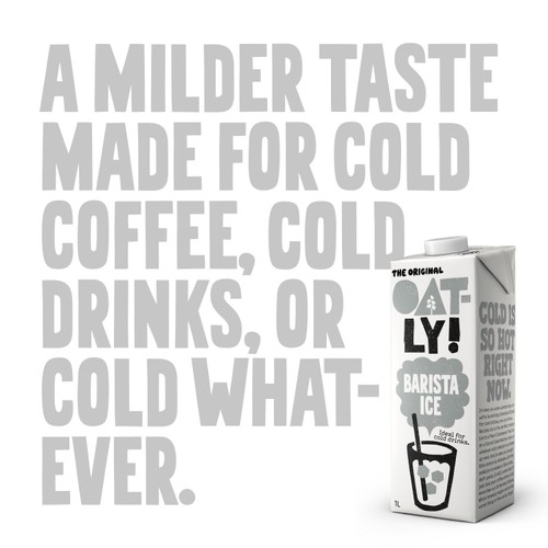 Oatly Oat Drink Barista Edition Ice 1L