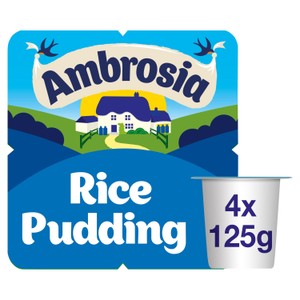 Ambrosia Rice Pudding Dessert Pots 4 x 120g