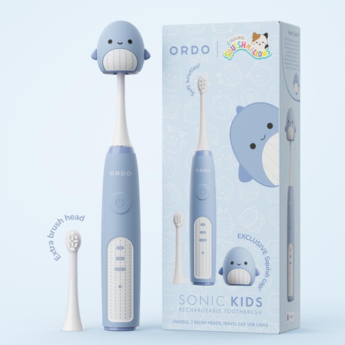 Ordo Sonic Kids Rechargeable Toothbrush Squishmallows Samir