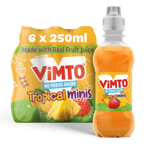 Vimto No Added Sugar Tropical 