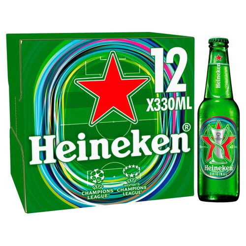 Heineken Premium Lager Beer Bottles