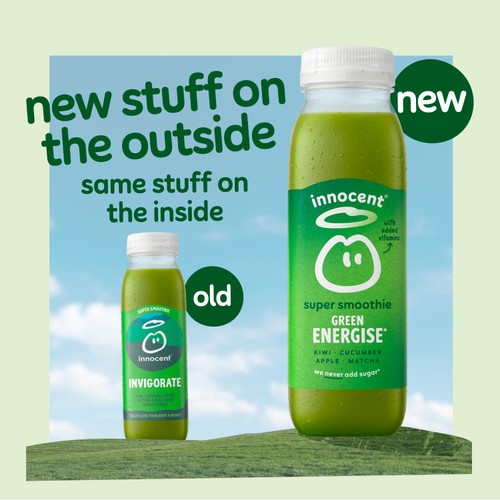 Innocent Green Energise Super Smoothie 330ml