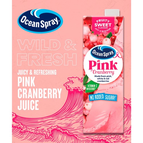 Ocean Spray Pink Cranberry Juice Drink