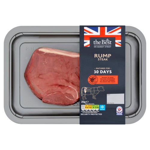 Morrisons The Best British Rump Steak 255G