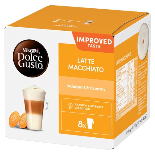 Nescafe Dolce Gusto Latte Macchiato 16 Capsules