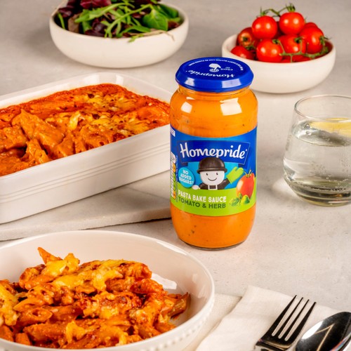 Homepride No Added Sugar Pasta Bake Sauce Tomato & Herb 485g