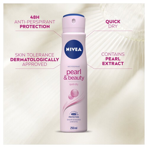 NIVEA Pearl & Beauty 48h Anti-Perspirant Deodorant Spray 