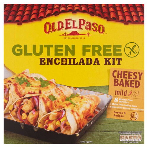 Old El Paso Mexican Gluten Free Cheesy Enchilada Kit