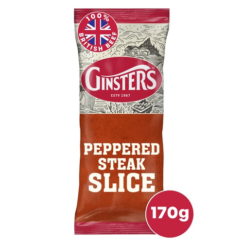 Ginsters Peppered Steak Slice