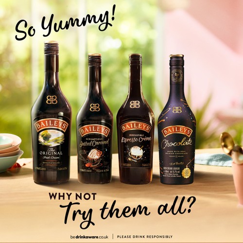 Baileys Original Irish Cream Liqueur 1L