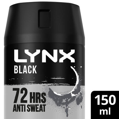 Lynx  Black Anti-perspirant Deodorant Spray for Men