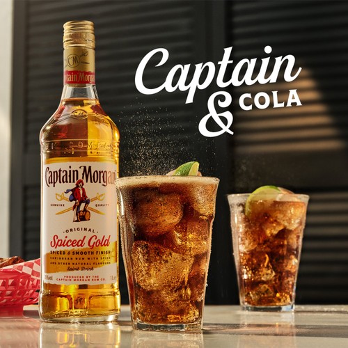 Captain Morgan Spiced Gold Rum Based Spirit Drink   1L