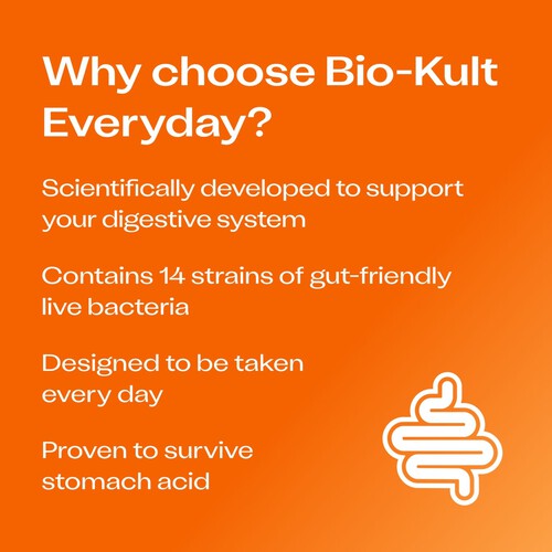 Bio-Kult Everyday Probiotics Gut Supplement Capsules