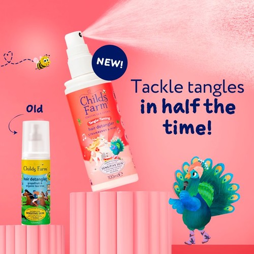 Childs Farm 3 In 1 Hair Detangler Strawberry & Mint
