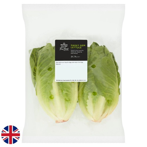 Morrisons The Best British Sweet Gem Lettuce 2 Pack