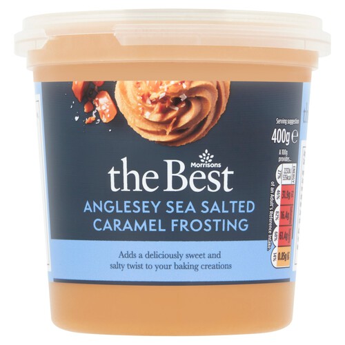 Morrisons The Best Anglesey Sea Salted & Caramel Frosting