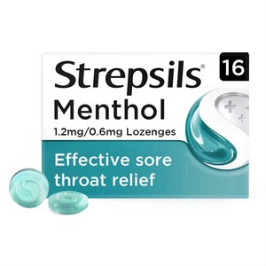 Strepsils Extra Triple Action Blackcurrant Lozenges x 16 for Sore Throat