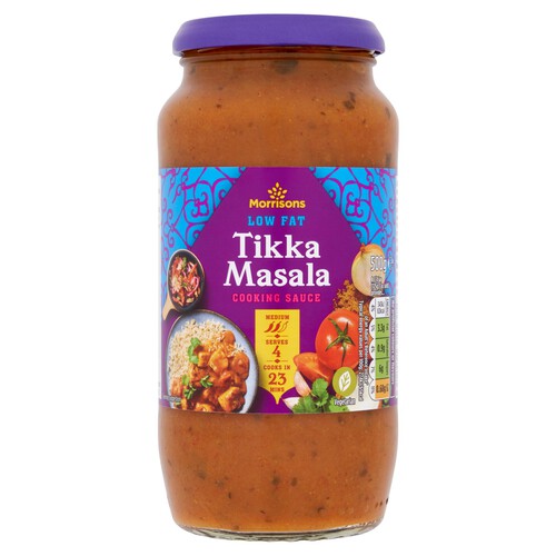 Morrisons Low Fat Tikka Masala Sauce 