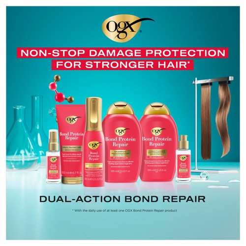 Ogx Bond Protein Repair Heat Protecting Mist Multi-Tasker Spray, 