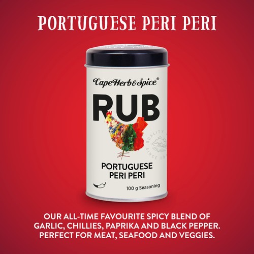 Cape Herb & Spice Rub Portuguese Peri Peri Seasoning
