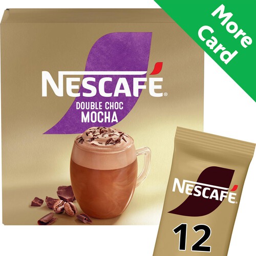 Nescafe Gold Double Choc Mocha 12 Sachets