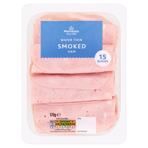 Morrisons Wafer Thin Smoked Ham Slices