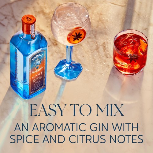 Bombay Sapphire Gin Sunset