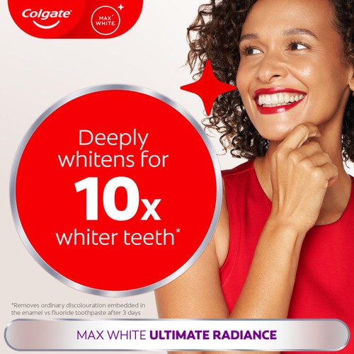 Colgate Max White Ultimate Radiance Whitening Toothpaste