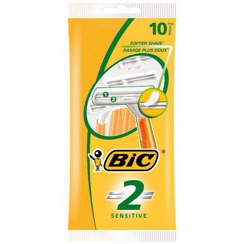 BIC 2 Sensitive Shaver Pack