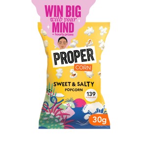Proper Sweet & Salty Popcorn Sharing Bag 90g