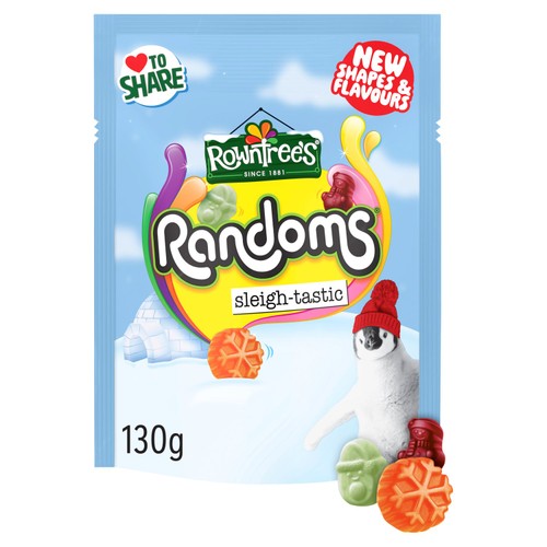 Rowntree'S Randoms Festive Pouch 130G