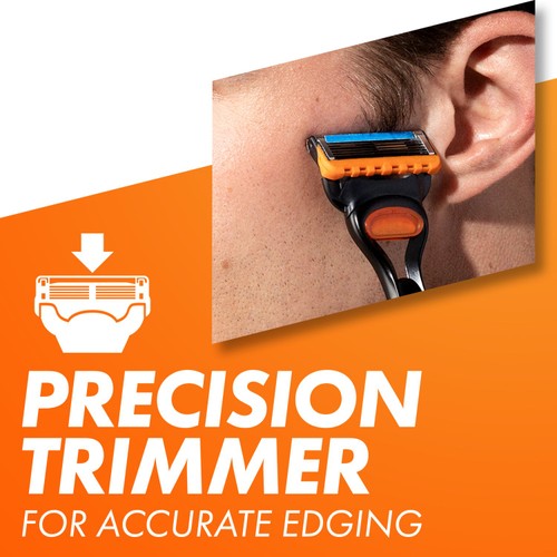 Gillette Fusion5 Razor + 1 Razor Blade For Men