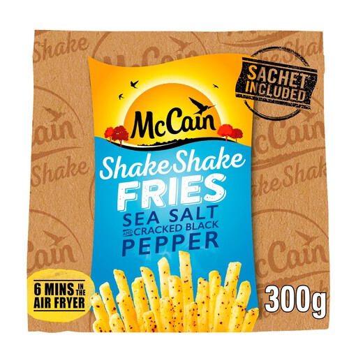 McCain Shake Shake Sea Salt & Cracked Black Pepper Fries 