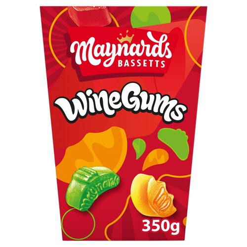 Maynards Bassetts Wine Gums Carton