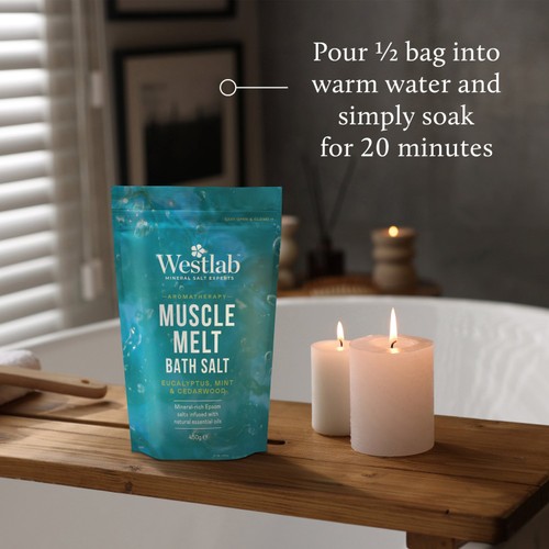 Westlab Aromatherapy Muscle Melt Bath Salt 