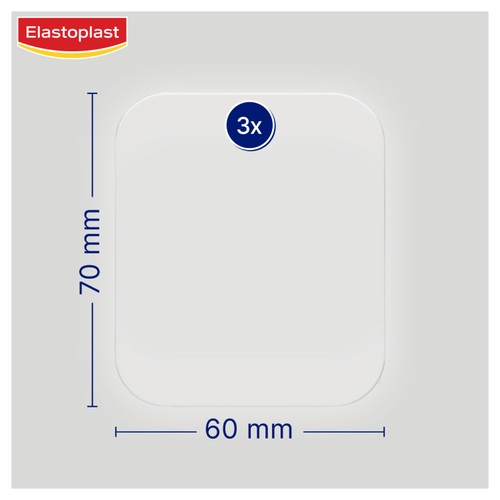 Elastoplast Second Skin Protection Faster Healing XL Dressings 3 Pack