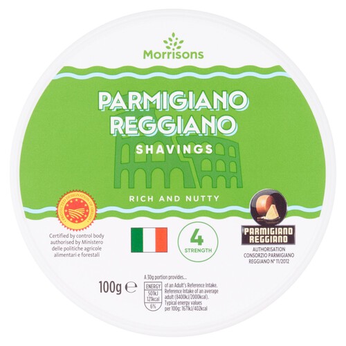 Morrisons Parmigiano Reggiano Shavings 