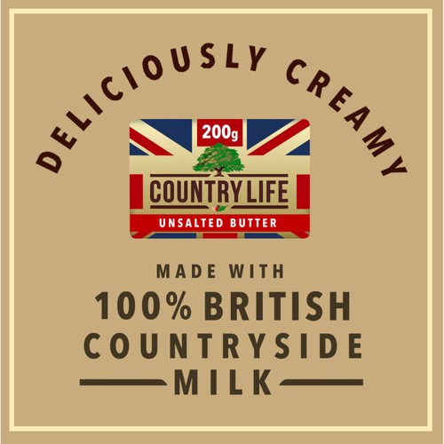 Country Life Unsalted Butter   200g