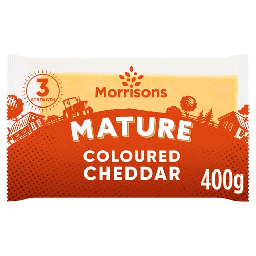 Morrisons Scottish Mature Coloured Cheddar 