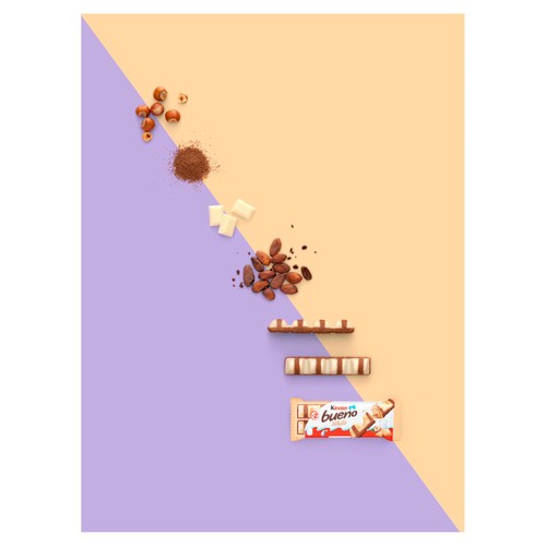 Kinder Bueno White Chocolate & Hazelnut Multipack 5 x 39g