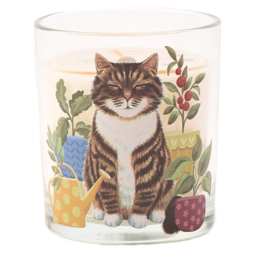 Nutmeg Home Tabby Cat Candle
