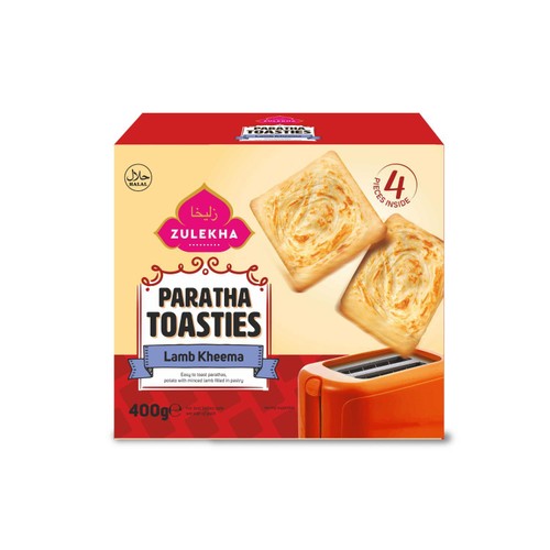 Zulekha Paratha Toasties Lamb Kheema
