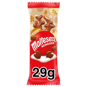 Maltesers Gingerbread Chocolate Reindeer Christmas Treat 29g