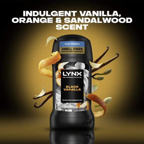 Lynx Stick Fine Fragrance Black Vanilla    50ml