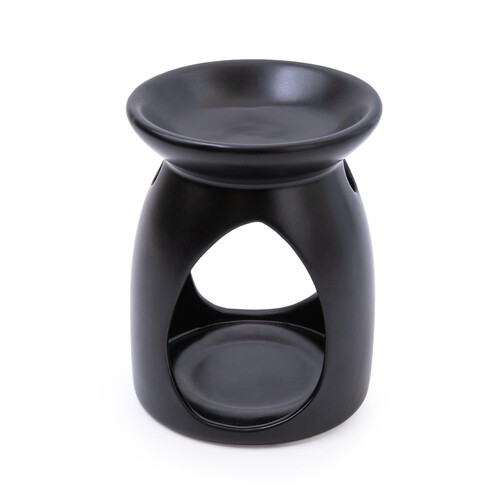 Candlelight Matt Black Oil Burner