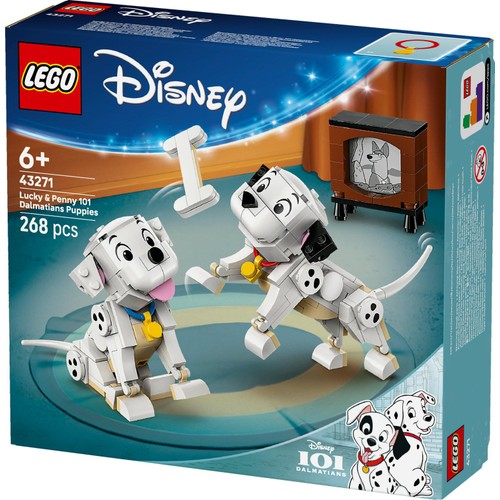 LEGO Disney Lucky and Penny 101 Dalmatians Puppies 43271