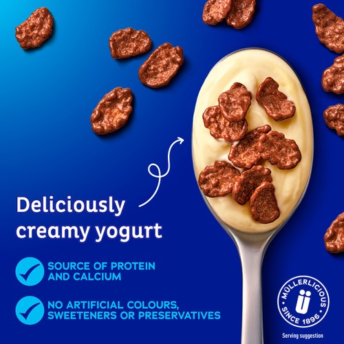 Muller Corner Banana with Chocolate Flakes Yogurt 124g