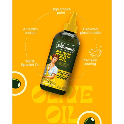 La Espanola Squeezy Olive Oil 500ml