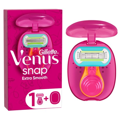 Gillette Venus Snap Extra Smooth Razor (Pink Case)